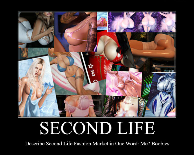 Second Life Meme - Fashion market