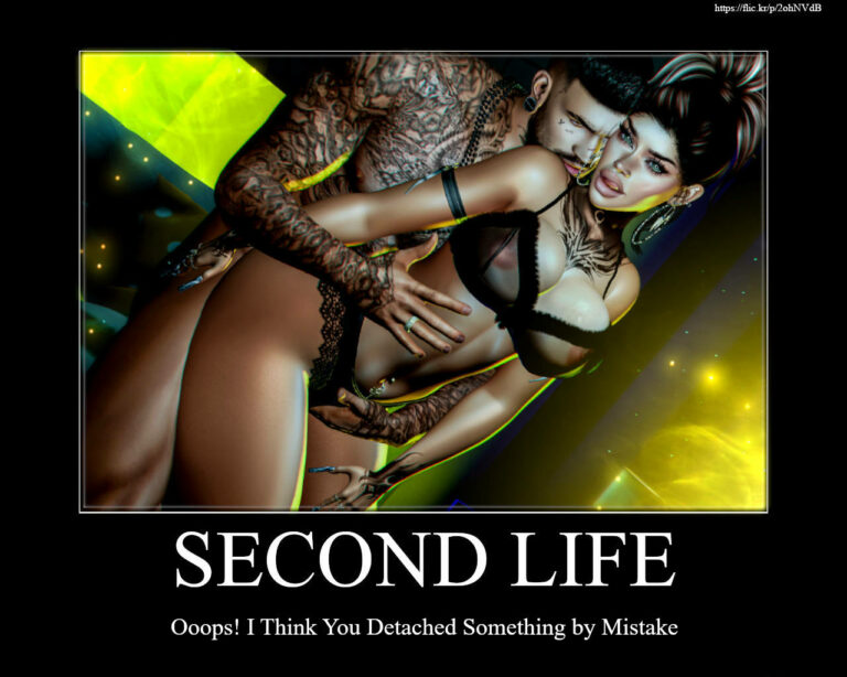 Second Life Meme - Detaching